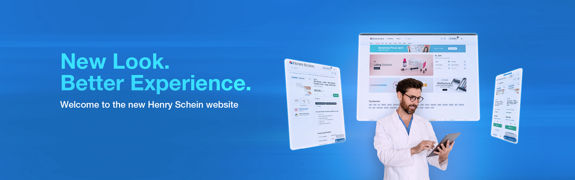 New Website Launch Banner